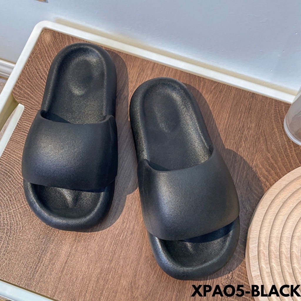 SANDAL PASANGAN IMPORT BENTUK PAO EMPUK BANGET COCOK PAKAI ORANG TUA DEWASA REMAJA RUBBER PAO5