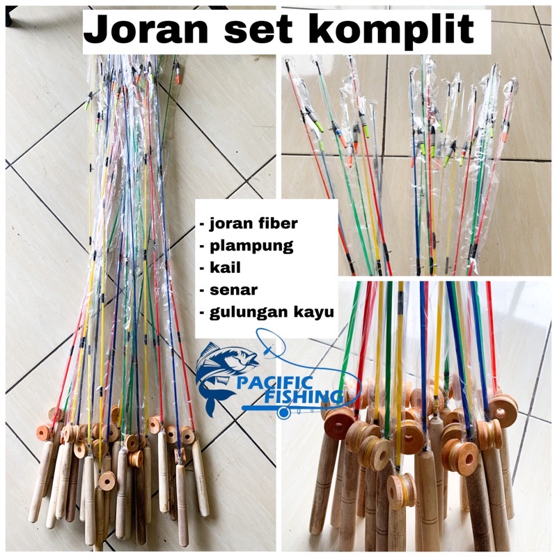 joran pancing fiber set kumplit murah 90cm,100cm,110cm,130cm | joran anak