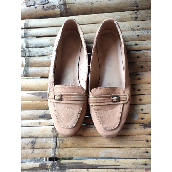 sepatu flatshoes wanita styves 37 38 preloved pl murah