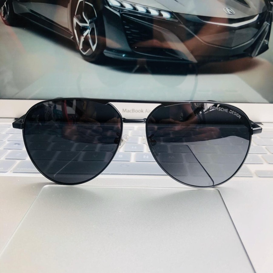 6333 Kacamata Pria Hitam Anti Radiasi Original Import luar negeri Terbaru 2021 Polaris Anti Silau Si