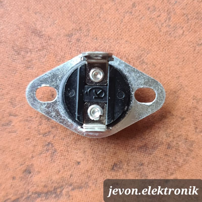 Termostat Thermostat Lock KSD301 130 C 250 V Volt 10 A Ampere Bimetal Sensor Suhu
