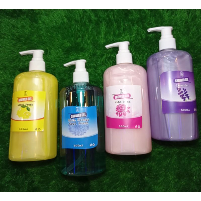 sabun mandi cair / shower gel / body wash extra colagen 500 ml-Milk bath