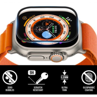 Apple Watch Ultra 49mm Tempered Glass Premium Anti Gores