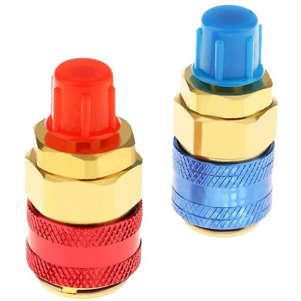 Preva Quick Coupling Adapter Kualitas Tinggi Fitting Ac Otomatis R134A Pendingin Ac Refrigerant