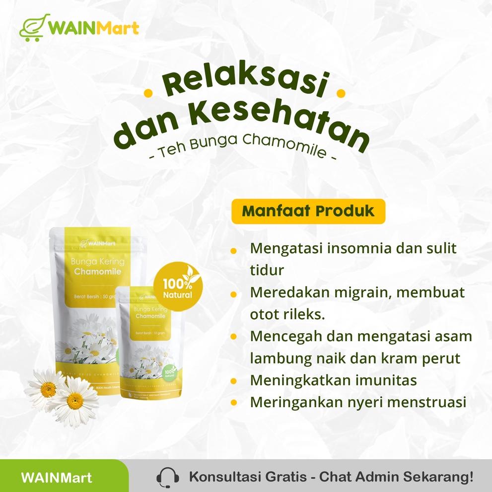 

Zgs44 ANTI IMSOMNIA !!! Teh Bunga Chamomile Herbal Relaksasi kaya Antioksidan .,..,.,.,.