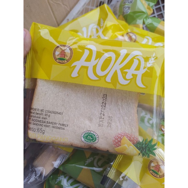 

Roti Panggang Aoka NANAS 65gr. Roti Lembut Tersedia Berbagai rasa