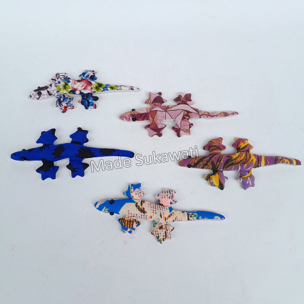 Boneka Pasir Tokek cicak Gecko Kerajinan handmade Bali