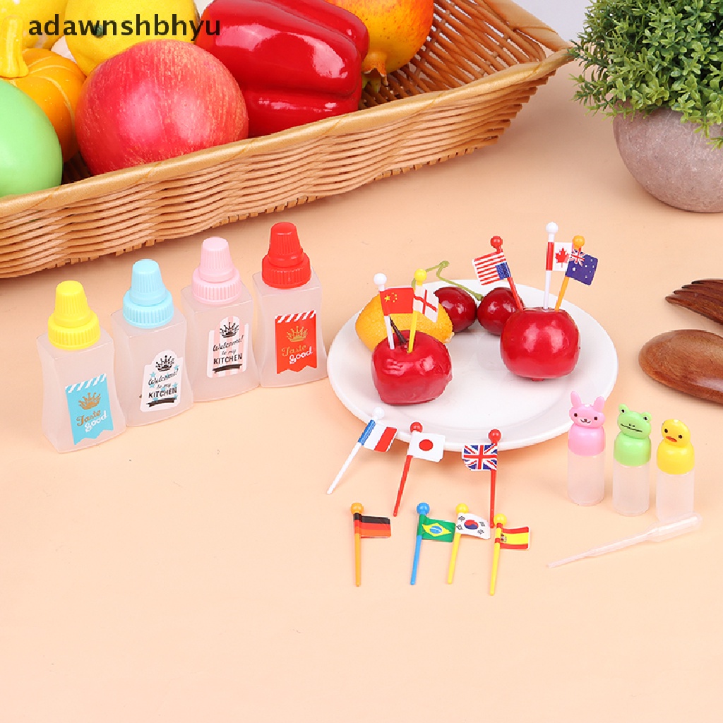 Adawnshbhyu Botol Bumbu Dapur Portable Botol Kecap Mini Kecap Portable Salad Soy Bottle ID