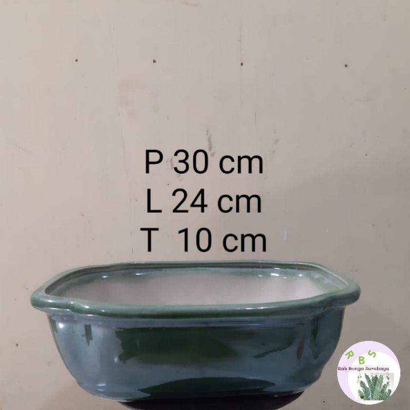 Pot Bonsai Keramik Bonsai ukuran 30 cm