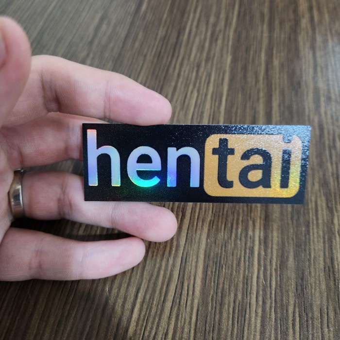 

Sticker Hologram Anime - PSH1215 Hent*i