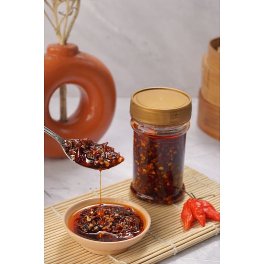 

Chili Oil kemasan Botol 140GR