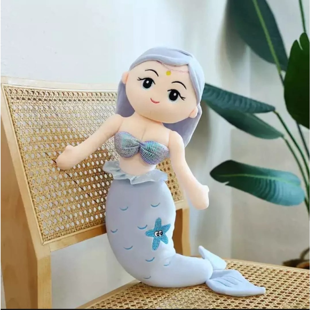 Boneka Putri Duyung Mermaid Cute Bahan Soft Berkualitas