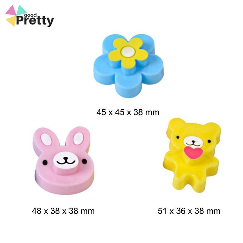 3Pcs/Set Cetakan Roti Biskuit Sandwich Bentuk Kartun Lucu Untuk Anak-Anak - PD