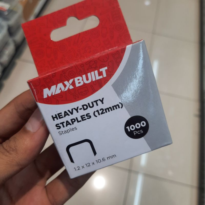 

Isi Staples Ukuran Besar / refill StepGun ukuran 12mm isi 1000pcs perdus ( ukuran Lain Chat Dulu )