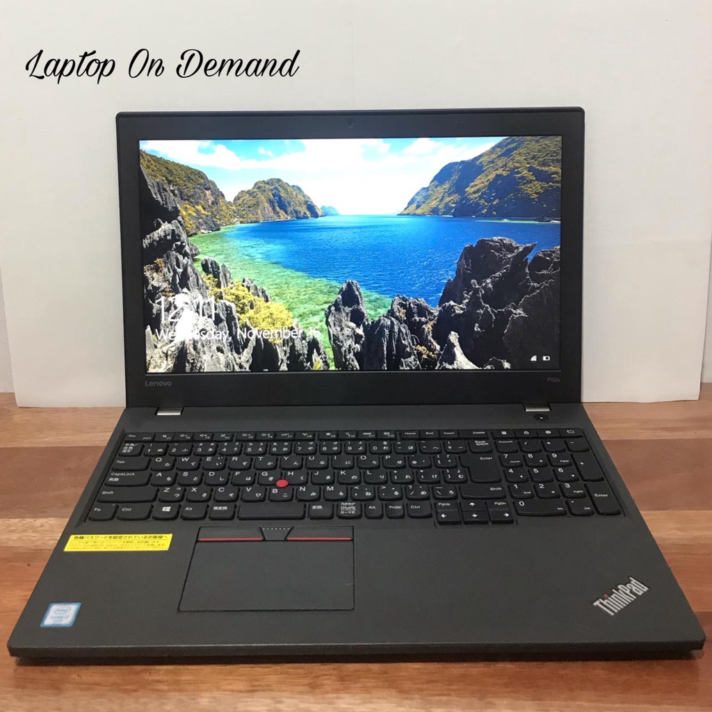 Laptop Lenovo Thinkpad P50S Core i5 i7 Gen 6 - Layar 15,6 Inch MULUS BANGET