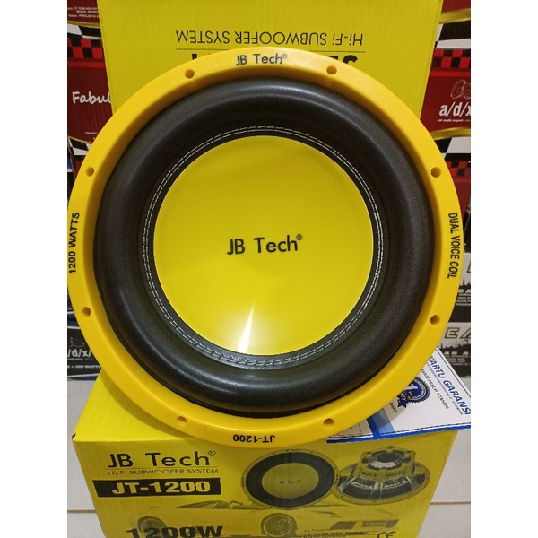 Subwoofer High Class JB Tech 12inc.1200Watt.Superr Bass..