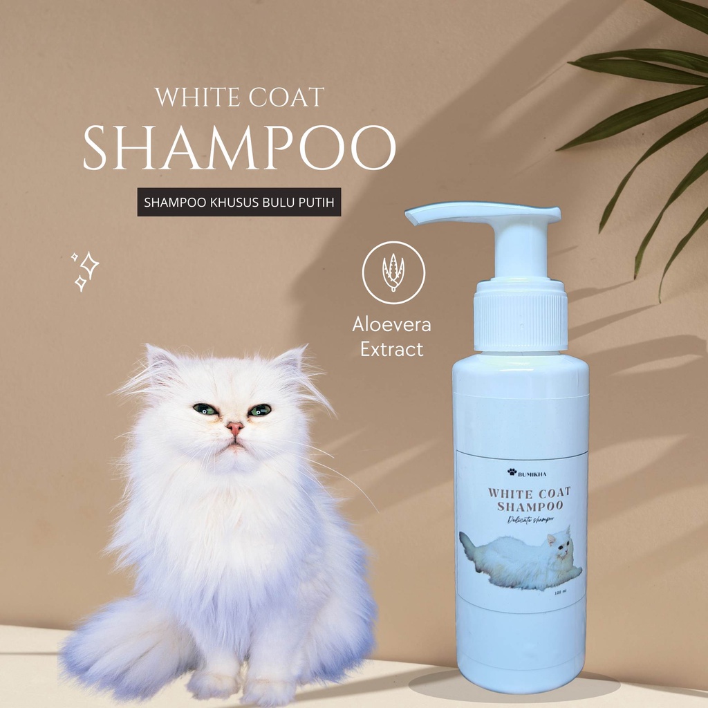 SHAMPO KHUSUS KUCING BULU PUTIH / PERSIA WHITE COAT