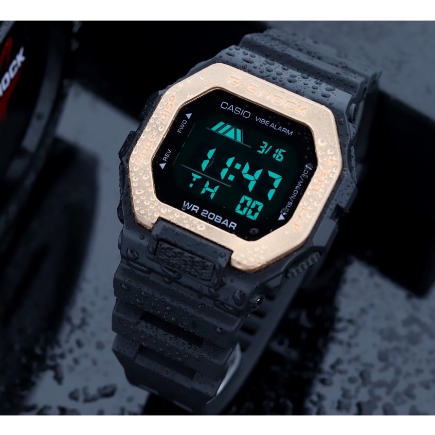 Jam tangan Pria Digital Strap Karet GBX-100 Anti Air Free Batrai