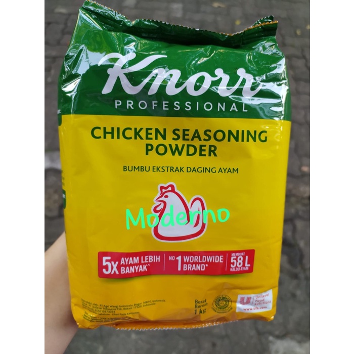 

Knorr Chicken Seasoning Powder Refill / Kaldu Ayam 1Kg
