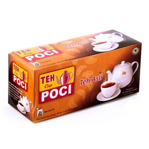 

TEH CELUP CAP POCI 25 TEA BAGS//HARVEST MART