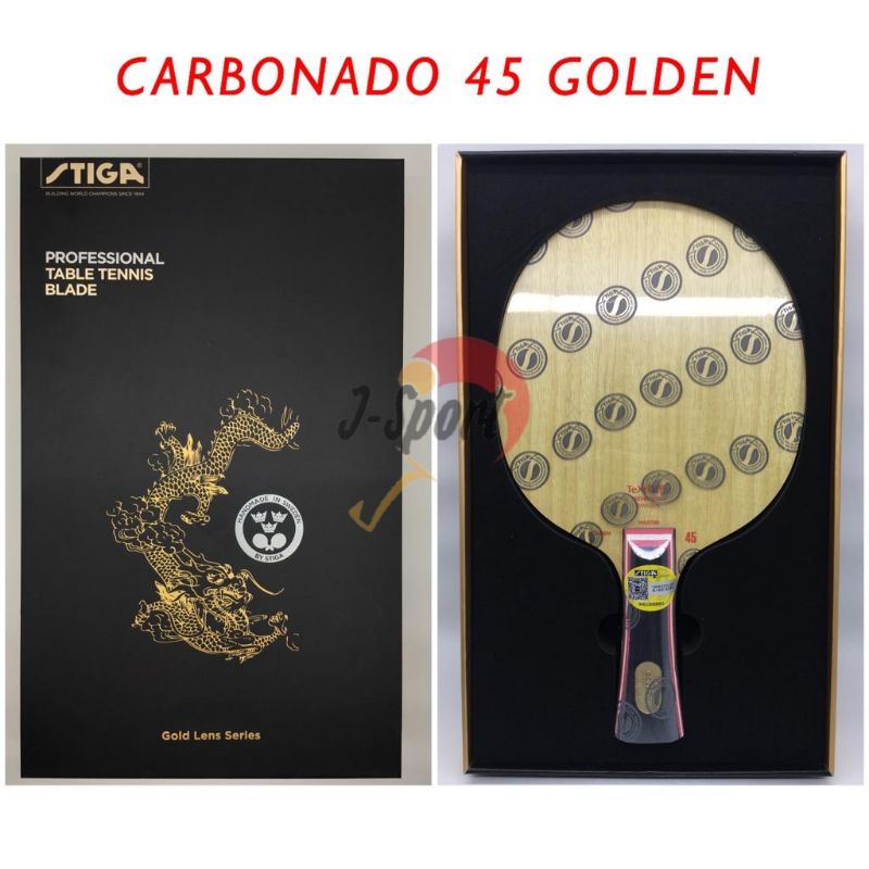 STIGA CARBONADO 45 GOLDEN BLADE KAYU STIGA C45 GOLDEN KAYU ORIGINAL