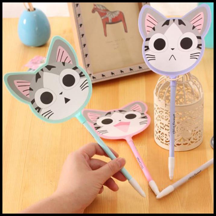 

Pen Gel Kipas Kartun Cute Cat Cartoon Fan Pen Spe061