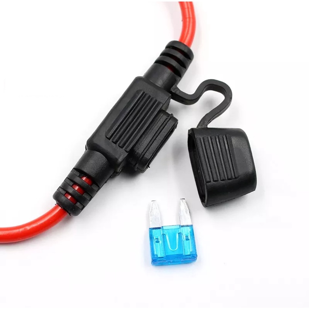 Fuse Holder / Rumah Sekering Waterproof MINI Kabel 12 AWG