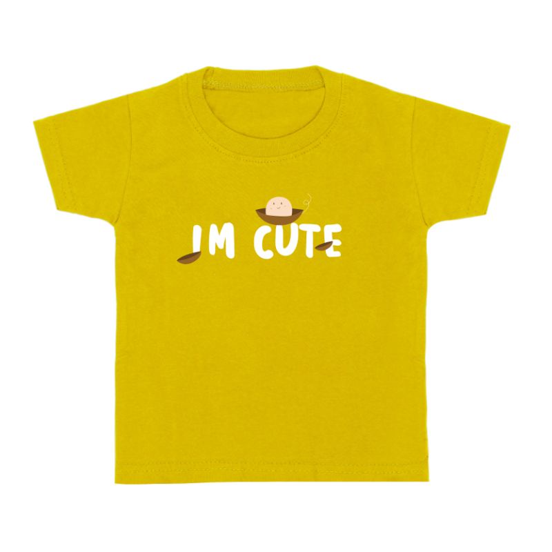 Baju Kaos anak 1-12Tahun IM cute katun premium