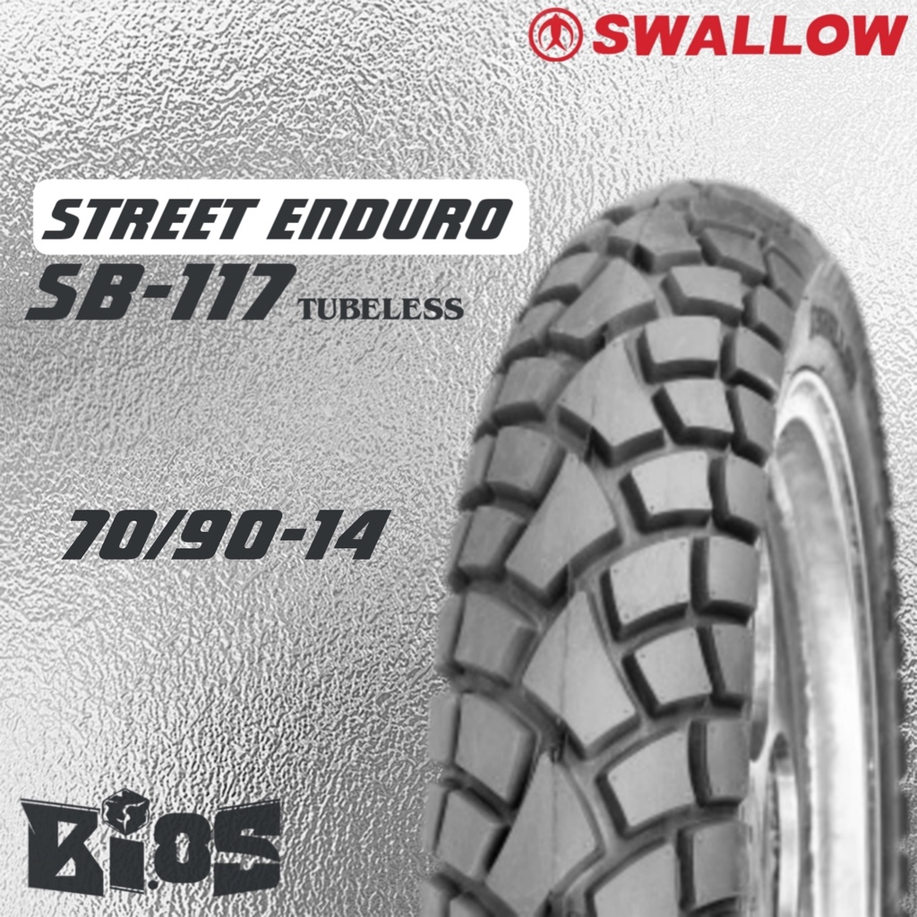 SWALLOW STREET ENDURO SB-117 BAN TUBELESS MATIC DUAL PURPOSE RING 14