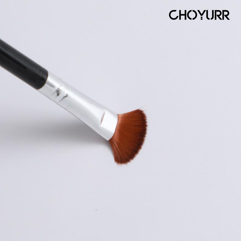 【COD】Eyeshadow Brushes Portable  Universal Eyeliner Berbaring Ulat Sutra Berbaring Kuas Rias Gagang Panjang Pegangan Baik Kuas Rias Pemula Lembut-CH