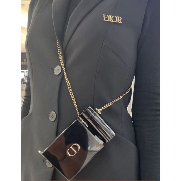 SUPER PROMO DOR Limited Edition Rouge Dior Minaudiere Clutch and Lipstick Holder SET