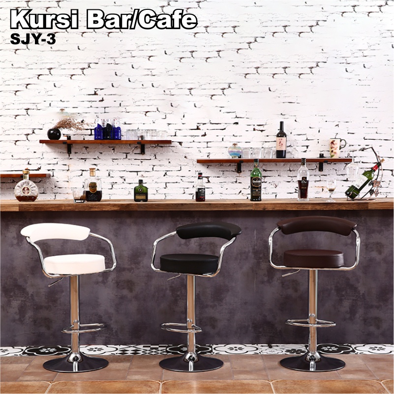 Kursi Bar SJY34 Kursi Cafe Kursi Stool Barstool