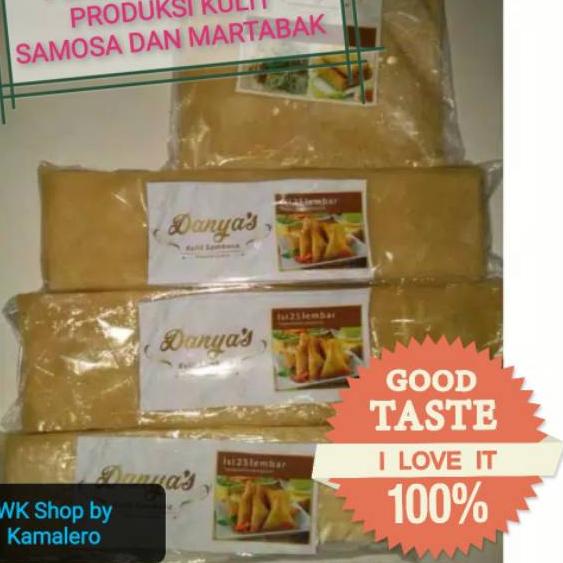 

>XG34448< KULIT MARTABAK / KULIT LUMPIA 18.5 CM X 18.8 CM (ISI 25 LEMBAR)