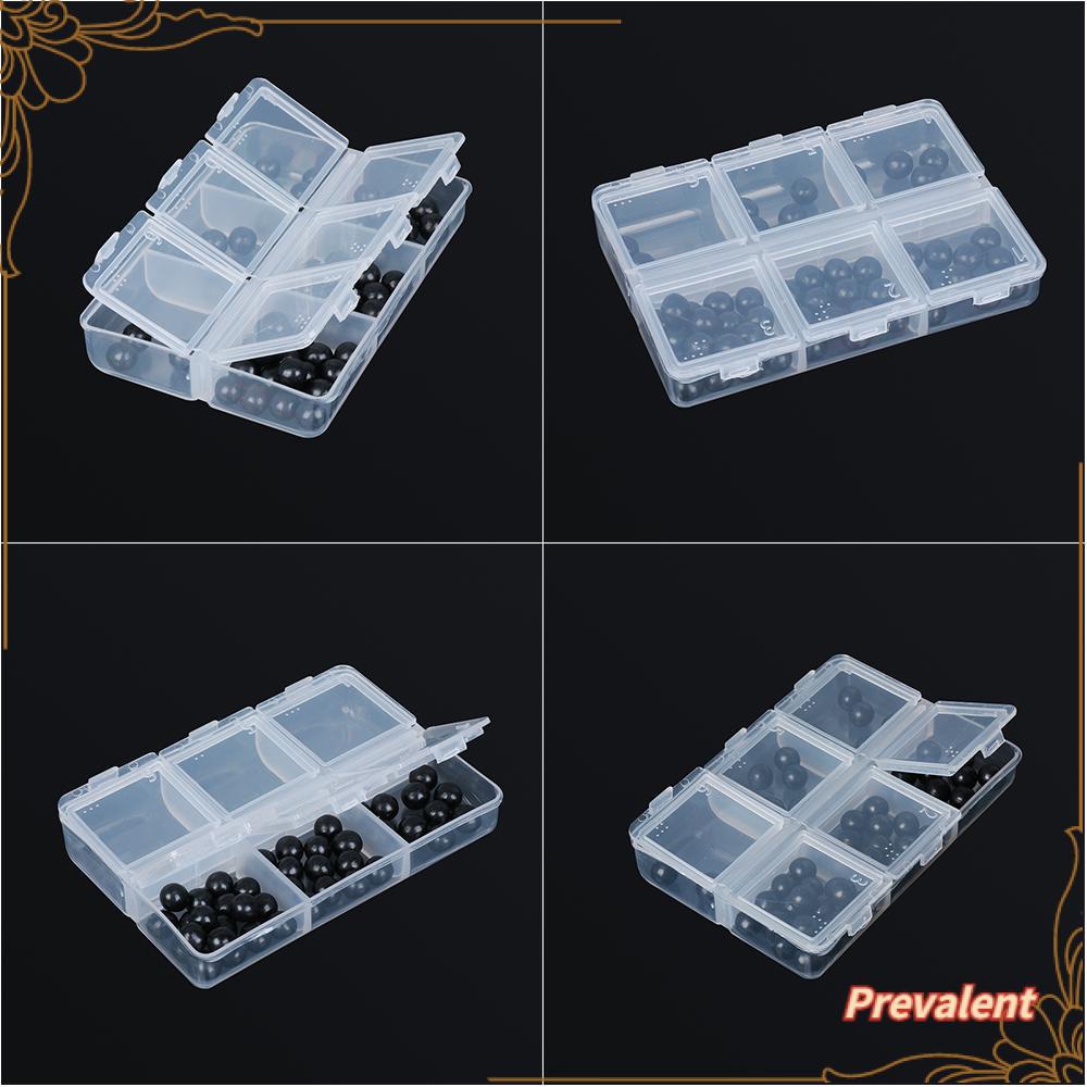Preva Pill Boxes Tempat Penyimpanan Braille Case Wadah Tablet
