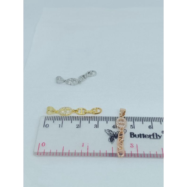 kalung rantai itali santa+liontin panjang carti*r mp/perak asli silver 925 lapis emas/perhiasan fashion wanita terbaru