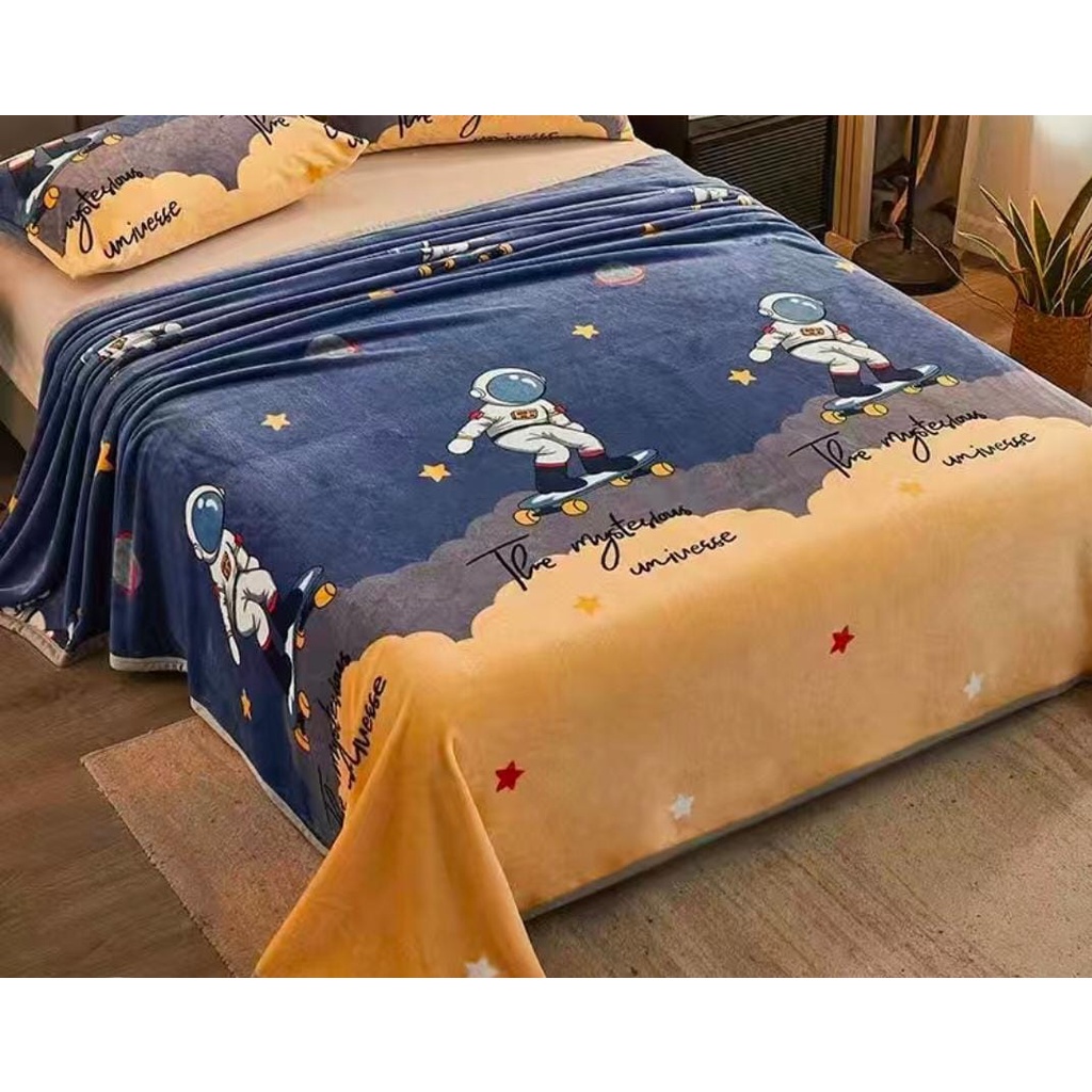 Selimut buli lembut halus uk.150x200cm kualitas import