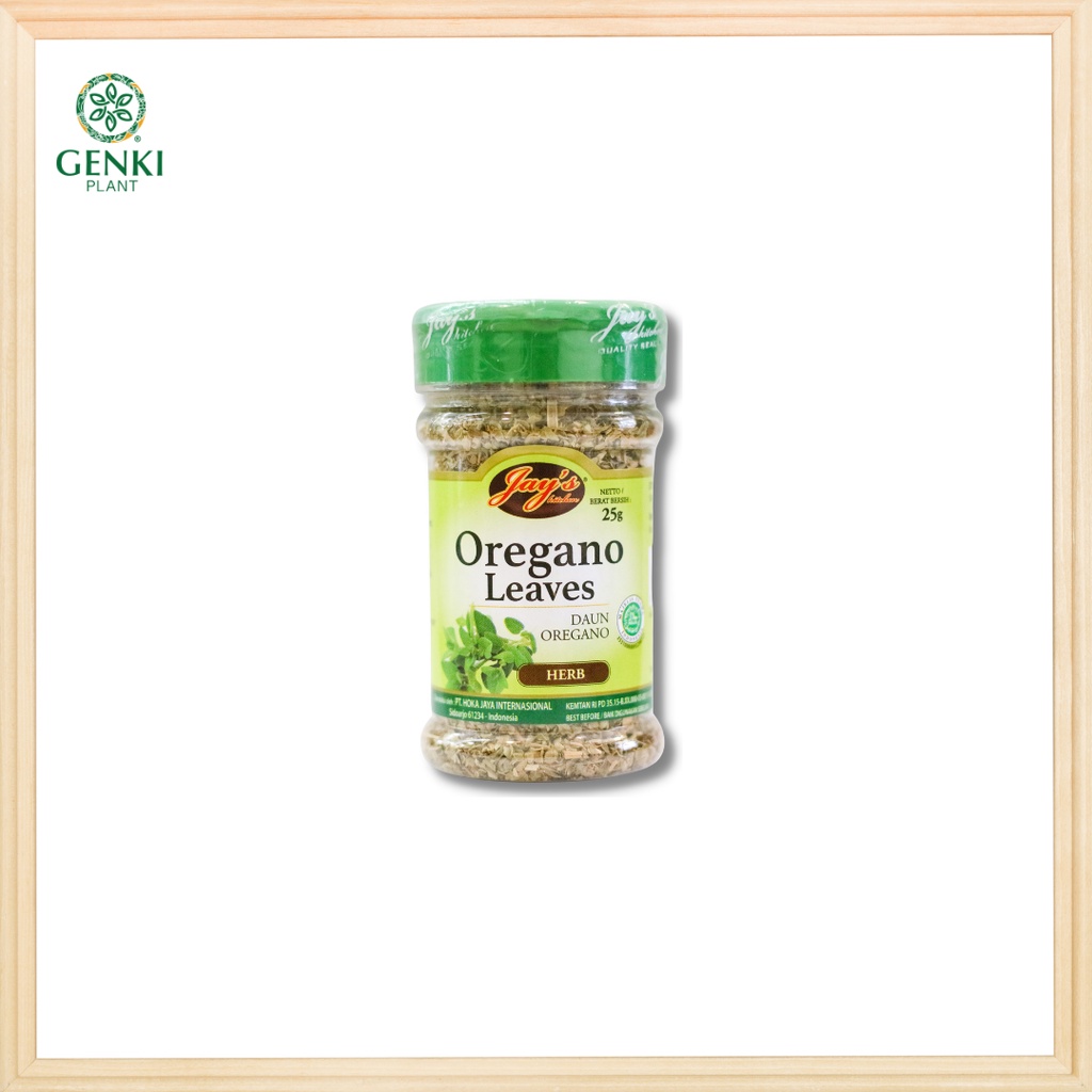 

Jay's Oregano Leaves (Daun Oregano) - 25 g