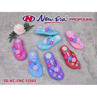 gof NEW ERA TC CNC 15203 sandal BUNGA jepit anak MURAH SZE 25-29