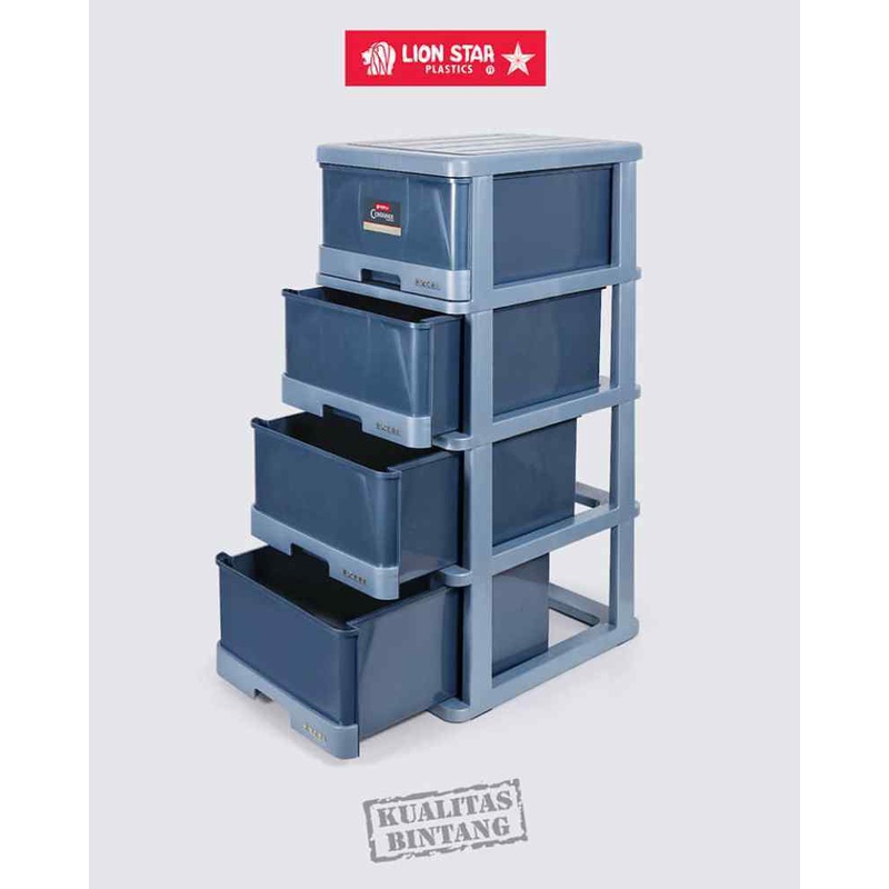 Excel Container ( Susun 5 4 3 ) M5 Lion Star XC-16 , XL-9 , XL-2 / LACI LEMARI LIONSTAR