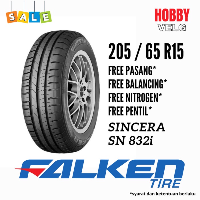 BAN MOBIL FALKEN SINCERA SN 832i 205 / 65 R15