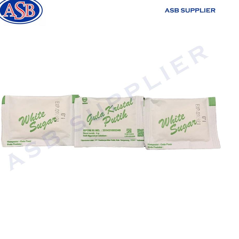 

➠Promo★ White Sugar Sachet / Gula Putih (250 pcs) Y91