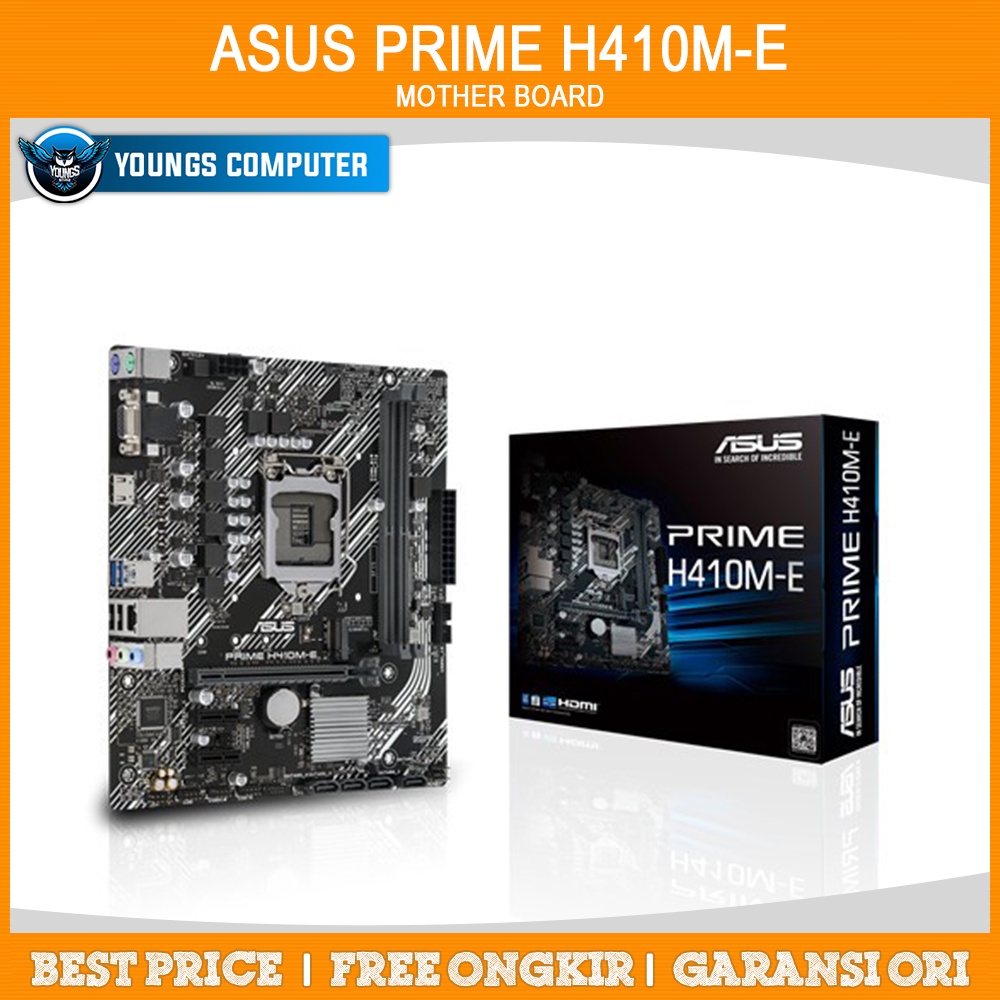 ASUS PRIME H410M-E LGA1200 mATX MOTHERBOARD INTEL