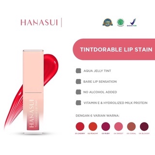 Hanasui tintdotable lip stain - hanasui lip tint