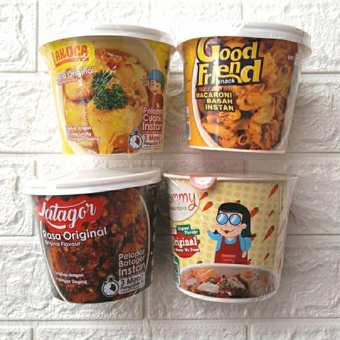 

⭐BISA COD⭐ Paket Cemilan Cup Instan Praktis (Batagor, Cuanki, Seblak Basah)