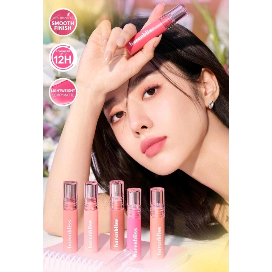 BNB barenbliss Korean Bloomatte Full Bloom Transferproof Matte Tint LONGLAST 12H TRANSFERPROOF