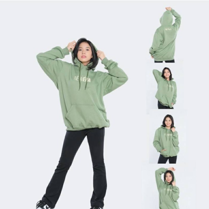 

JKT48 NEWERA HOODIE SAGE