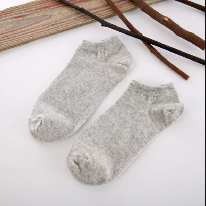 AZAHRA KAOS KAKI WANITA MOTIF POLOS IMPOR SEMATA KAKI