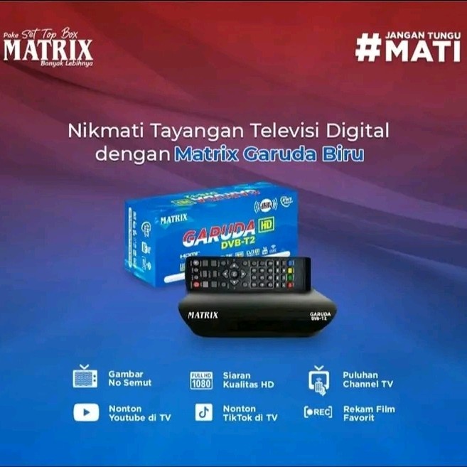 TERLARIS set top box matrix apple /SET TOP BOX TV DIGITAL/SET TOP BOX MATRIX/SET TOP BOX TV