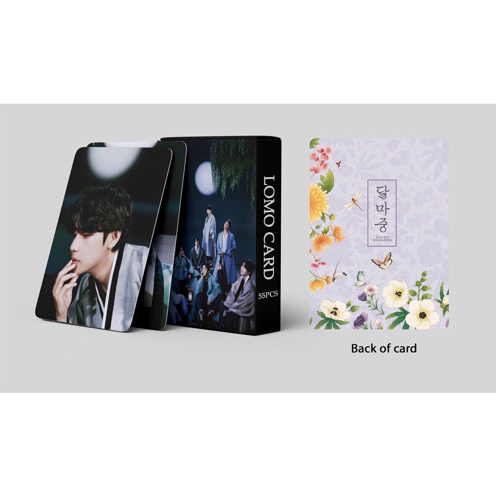 [kstuffind] BTS DALMAJUNG 2022 PHOTOCARD LOMO CARD PHOTO KARTU FOTO PC ARMY BANGTAN MURAH 54 PCS 54PCS