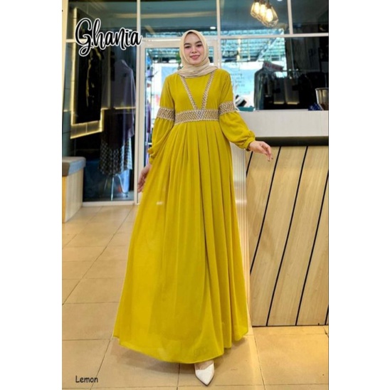 QAESHA MAXY / GAMIS CERUTY FARIASI RENDA / GAMIS PREMIUM